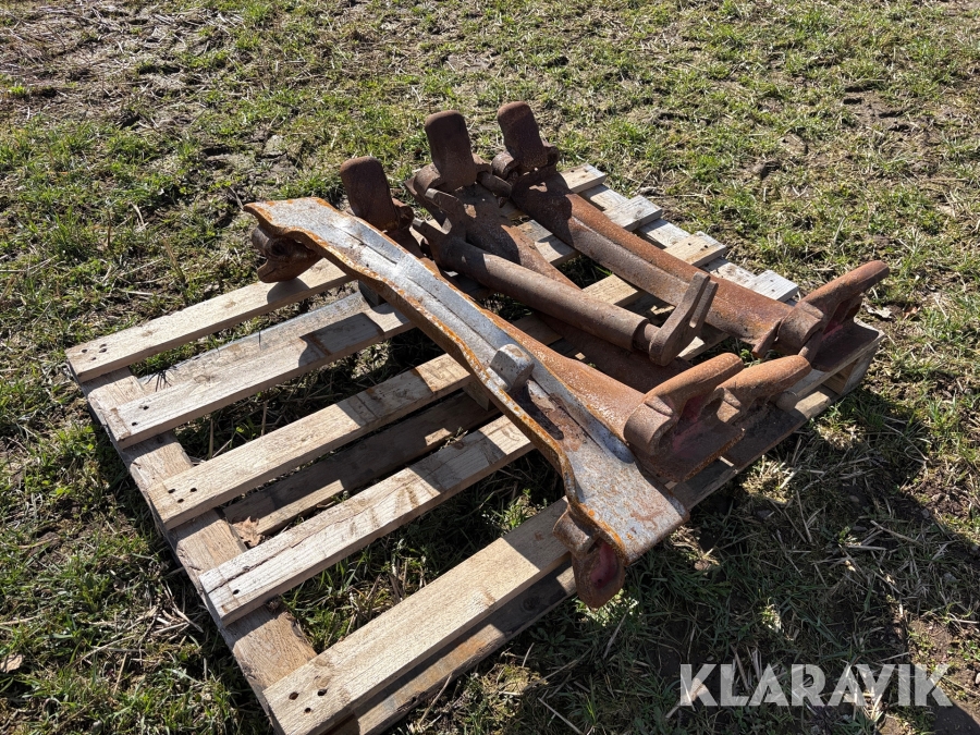 Bandplattor Clarkband + bandspännare till 710 hjul