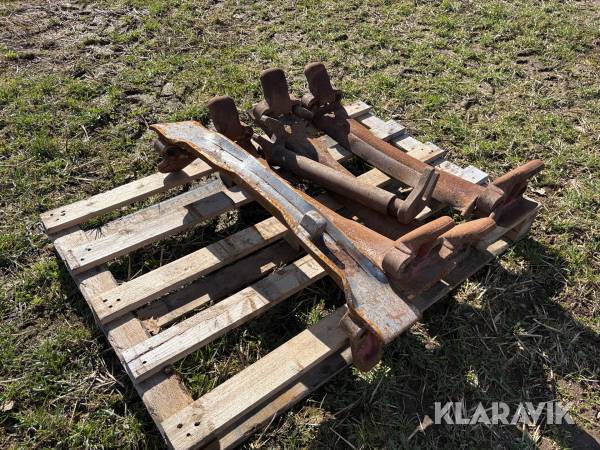 Bandplattor Clarkband + bandspännare till 710 hjul