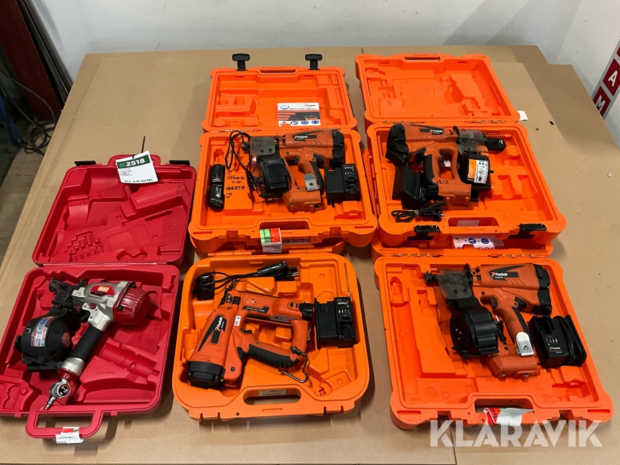 Spikpistol 5st Paslode, Max CN445R2, IM50 F18, IM45CW