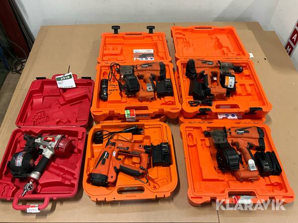 Spikpistol 5st Paslode, Max CN445R2, IM50 F18, IM45CW
