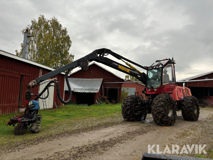 Gallringsskördare Valmet 911