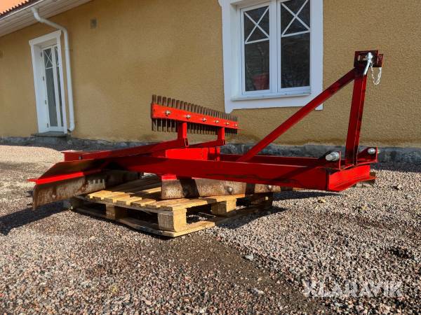 Vägsladd MK Kista SK 16 med trepunktsfäste och belastningslåda