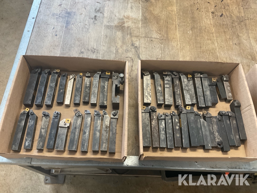 Svarvstål utvändiga