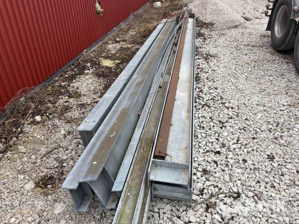 Galvaniserade stålbalkar