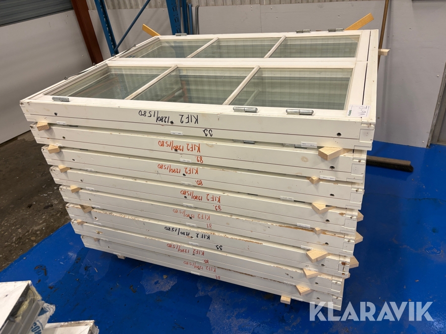 Träfönster Elit Öppningsbara stående 8 st