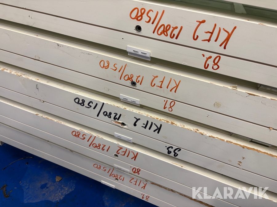 Träfönster Elit Öppningsbara stående 8 st