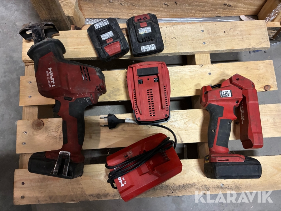 Handmaskiner Hilti Tigersåg + Mutterknack