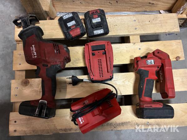 Handmaskiner Hilti Tigersåg + Mutterknack