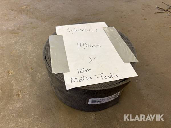 Syllisolering Tectis 145mmX10m