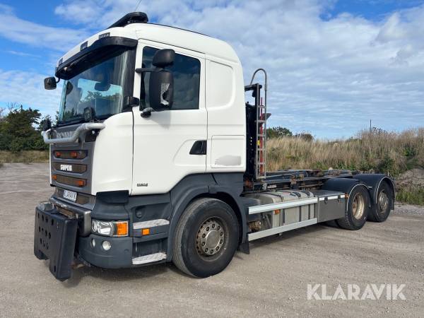 Lastväxlare / Plogbil Scania R450 6x2