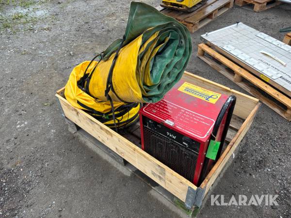 Fläkt och värmemagasin