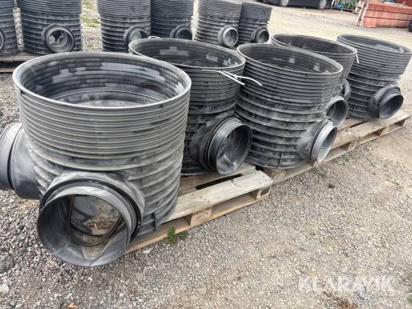 Paket med brunnar blandade storlekar 5 st Tegra 600
