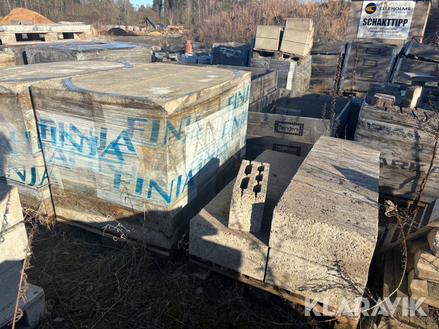 Betonghålsten Finja 390x190x150 - 89 st