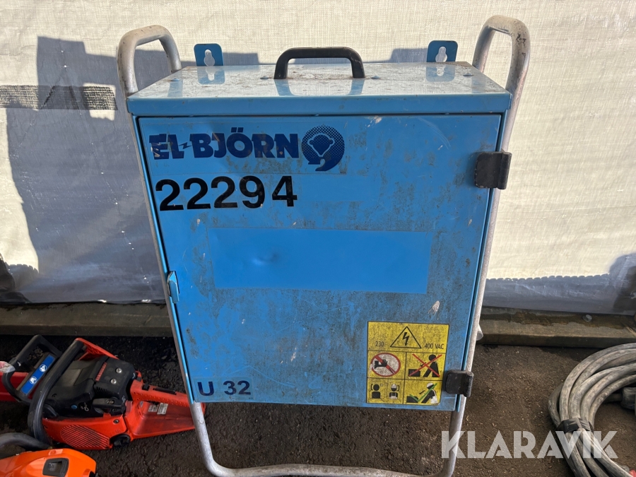 Elskåp El-Björn U 32CS//631-3 EN SEFI 32 A