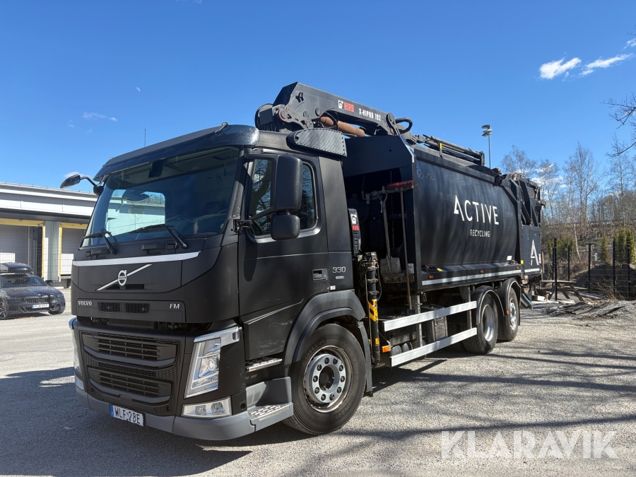 Sopbil Elefant Volvo FM D13 6x2 krantömmande