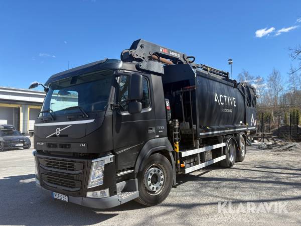 Sopbil Elefant Volvo FM D13 6x2 krantömmande