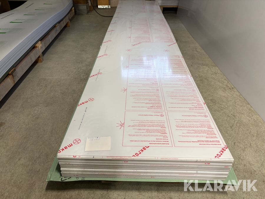 Polykarbonatskivor Makrolon 597x3015