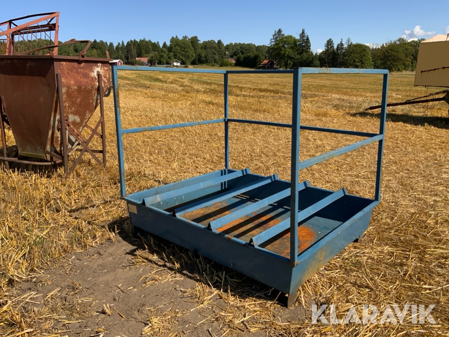 Uppsamlingskärl med räcke