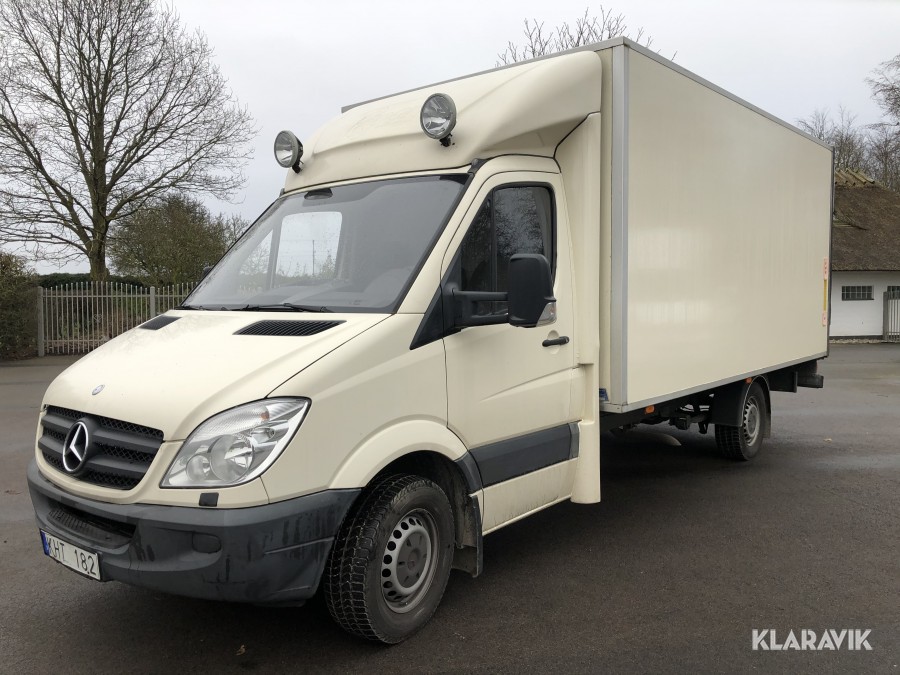 Lätt Lastbil med bakgavellyft Mercedes Sprinter 316 CDI Pickup/Chassi (163hk)