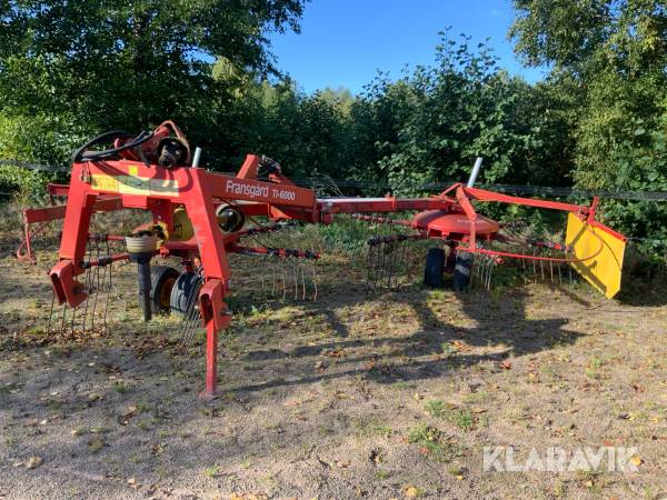 Strängläggare kombinerad hövändare Fransgård TI-6000