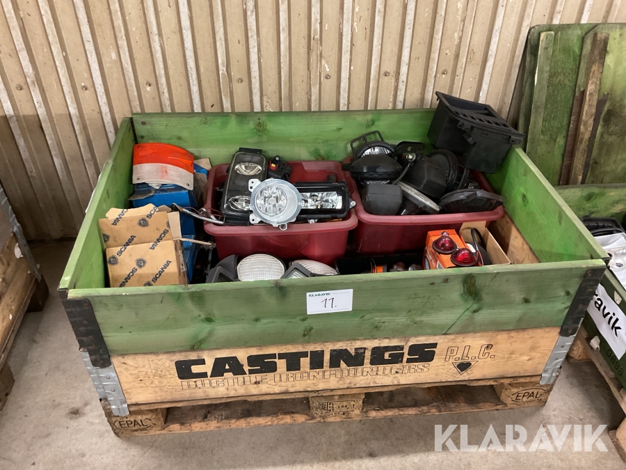 Lyktglas till bil och vagn