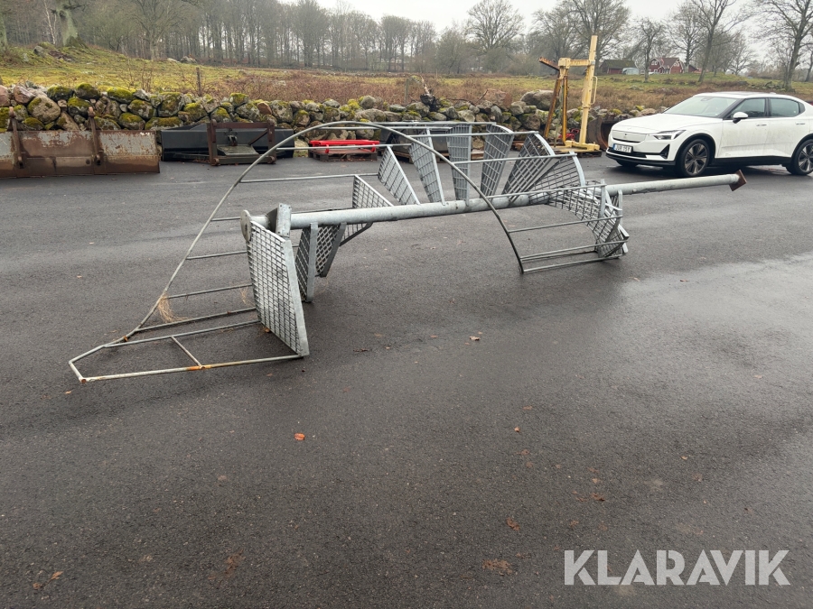 Brandtrappa / Spiraltrappa