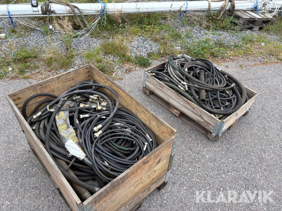Hydraulslangar 2 pallar