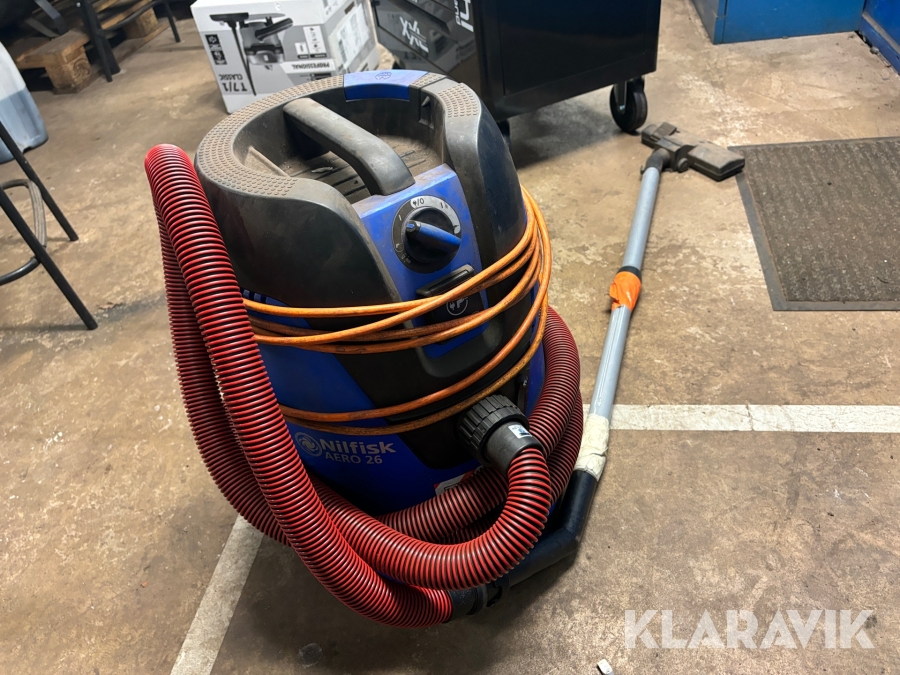 Grovdammsugare Nilfisk Aero 26