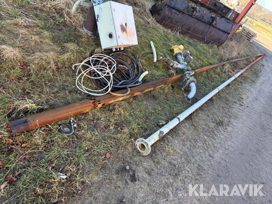 Bevattningspump 22 kW - Med mjukstart och tillhörande stigarrör