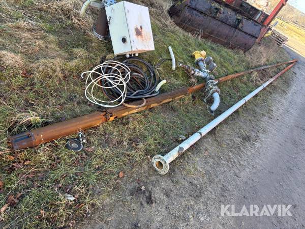 Bevattningspump 22 kW - Med mjukstart och tillhörande stigarrör