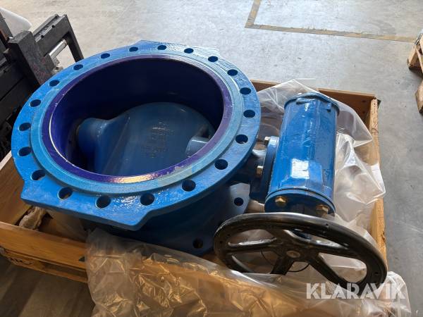 Vridspjällsventil med växel Roco Butterfly Valve