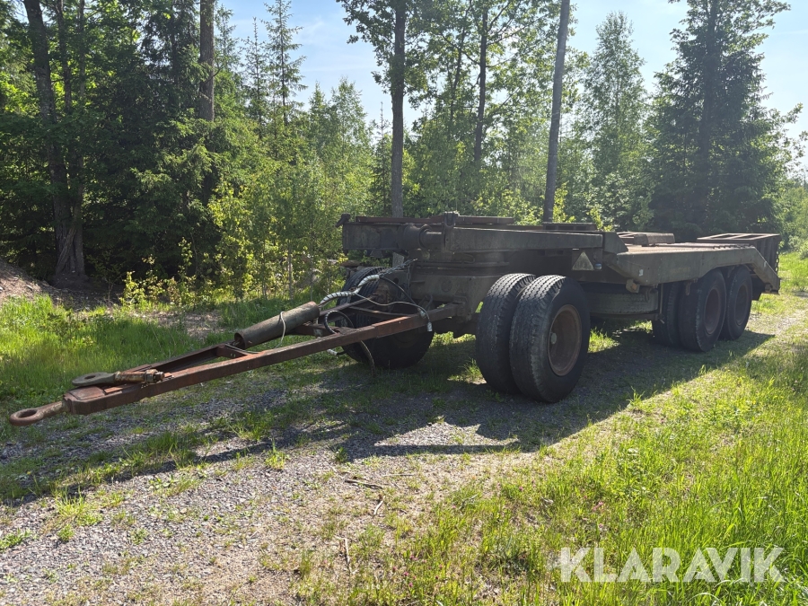 Maskintrailer Forss 7532 MT