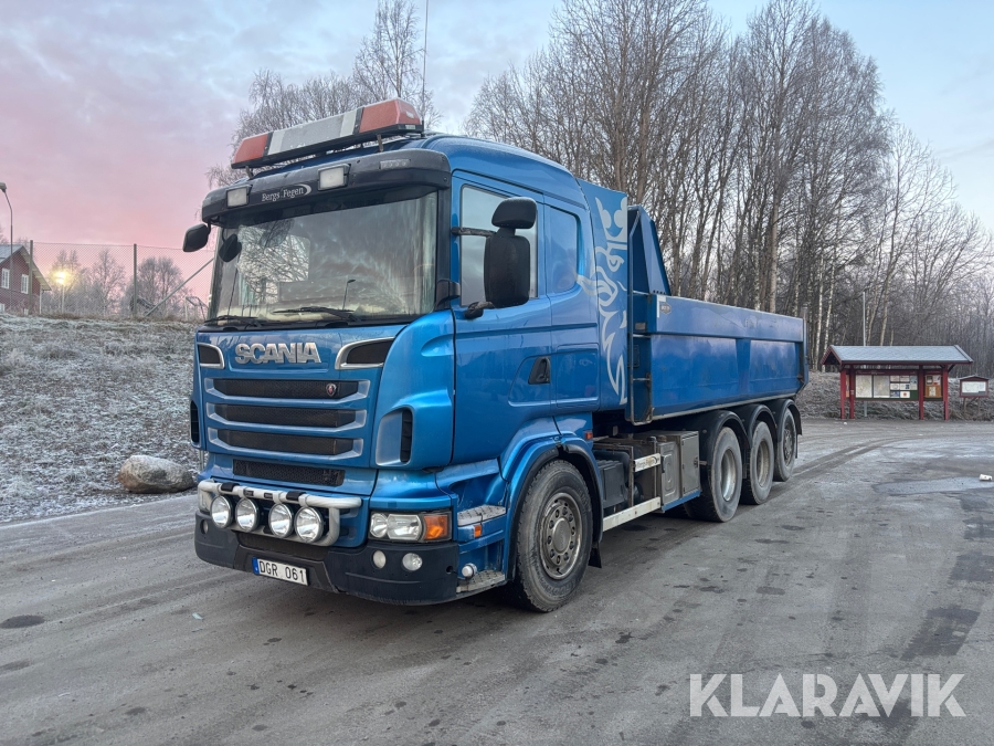 Tippbil Scania R560 8x4