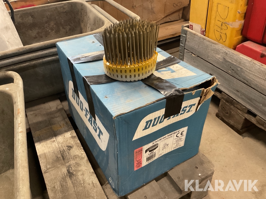 Spik till spikpistol Duo-Fast ITW 3,7x120mm varmförzinkad