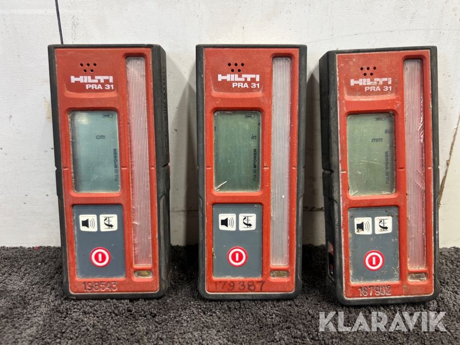 Lasermottagare Hilti Pma31