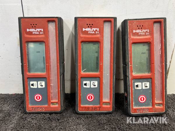 Lasermottagare Hilti Pma31