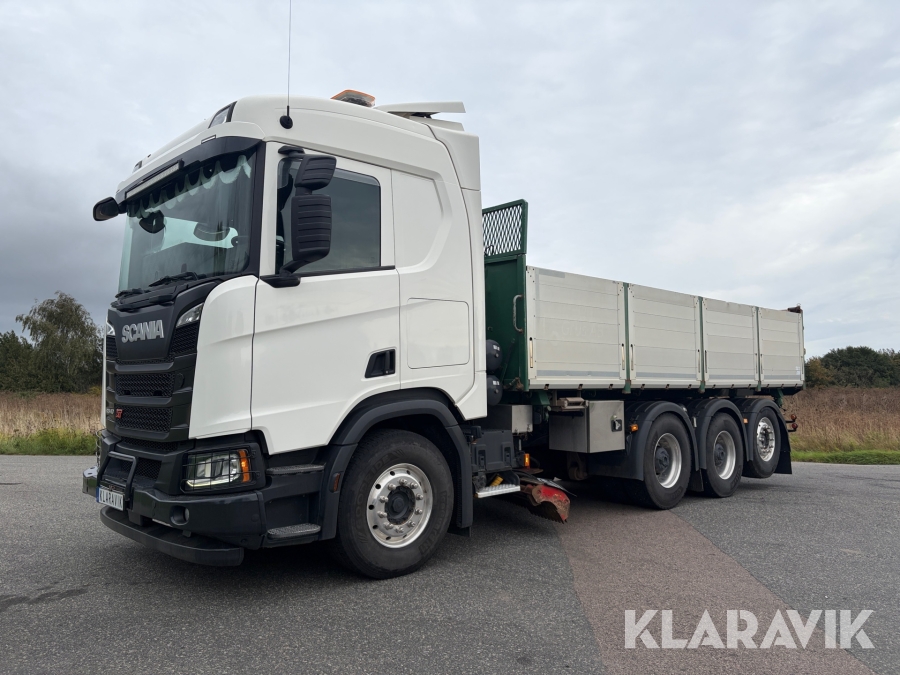 Tippbil Scania R540 XT med underbett