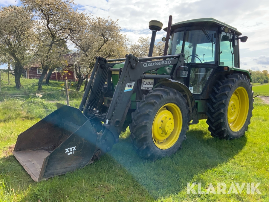 Traktor John Deere 2650 4WD med lastare
