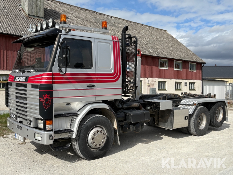 Veteranlastbil Scania 142 V8 Lastväxlare