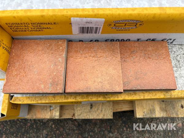Klinker Spada ca 20kvm