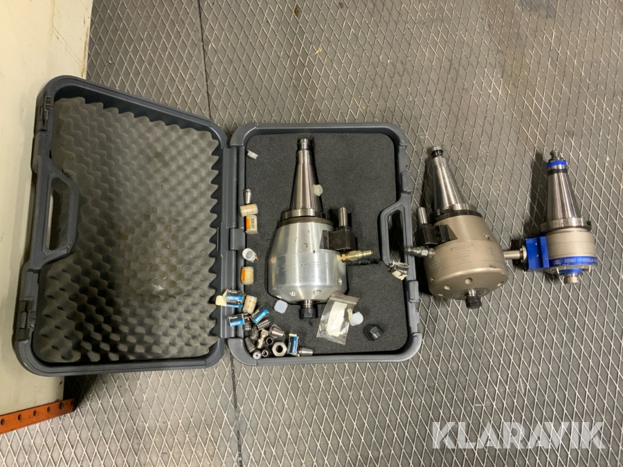 Uppvarvningshuvud för CNC-maskin Madaula ISO 50 3st