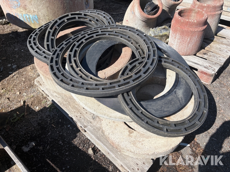 Betong/plastringar