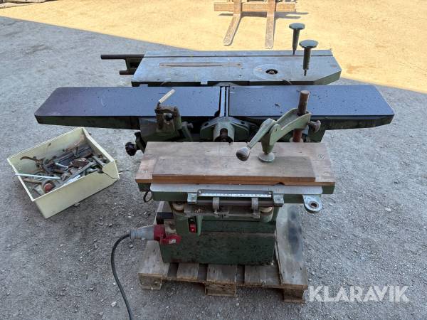 Kombimaskin LUREM C210B rikt och planhyvel, fräs & såg