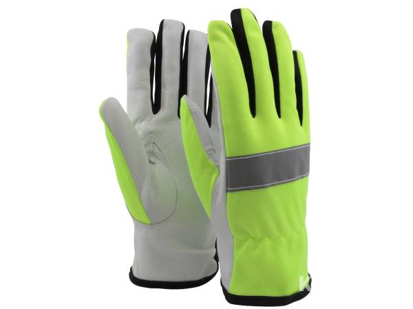 1200 pairs Hivis Truck gloves yellow Soft Touch ®