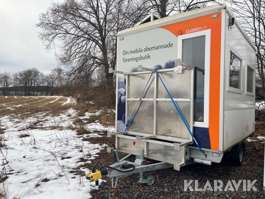 Mobil butiksvagn Scanvogn