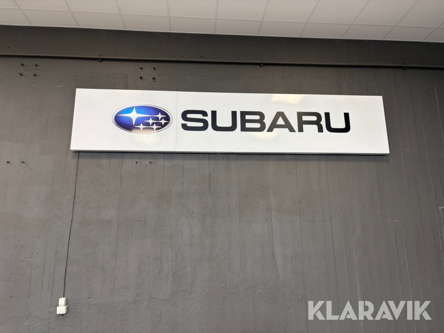 Ljusskylt Subaru