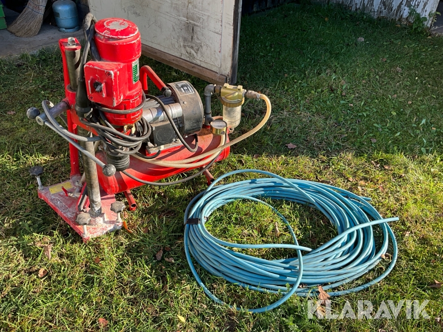 Sten och Kärnborrmaskin DR. Bender R5002 med kompressorpaket
