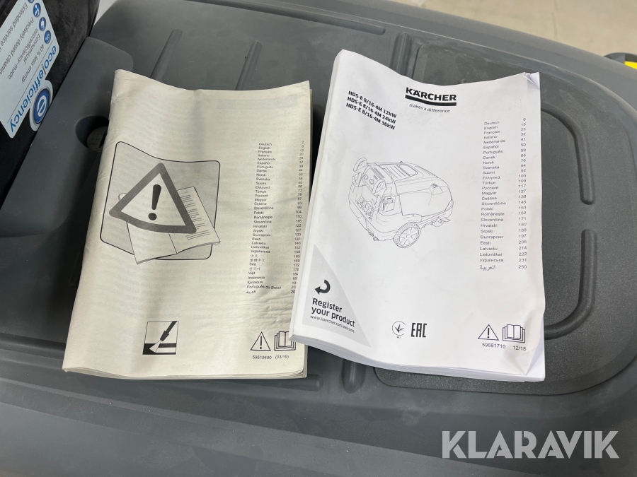 Hetvattentvätt Kärcher HDS-E 8/16-4M 12kW