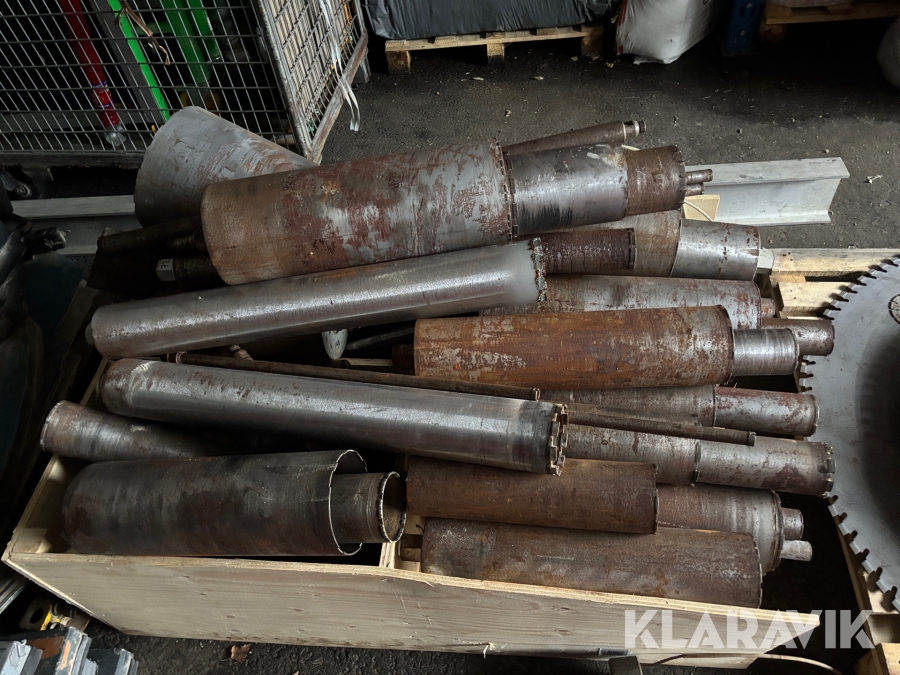 Kärnborr olika storlekar