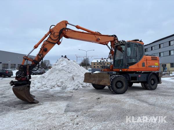 Hjulgrävmaskin Doosan DX160W